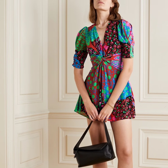 Rhode Leanna Enchanted Woods Multicolor Patterned Dress - Picture 1 of 7